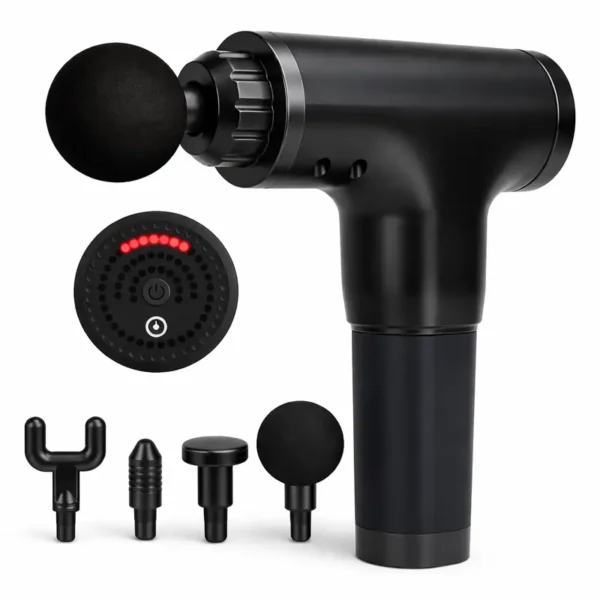 Blue Top Massage Gun مسدس مساج احترافي لتخفيف آلام العضلات
