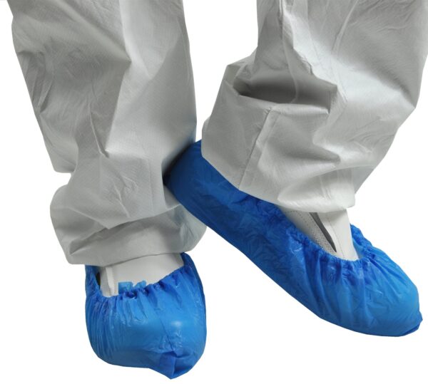 غطاء حذاء نيلون أزرق Overshoe -درجة أمان 3 -علبة 100قطعة