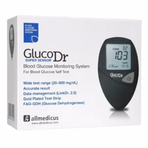 Glucose Doctor جهاز قياس سكر الدم الرقمي بالشرائط