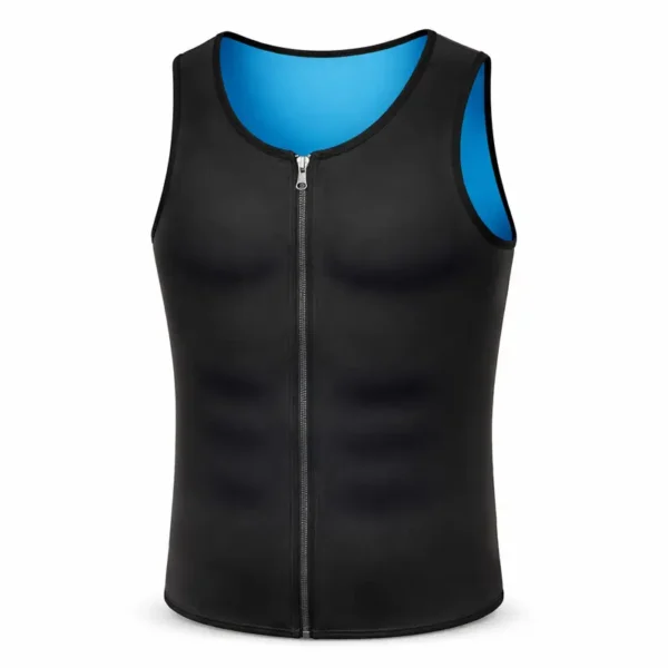 Neoprene Sauna Vest مشد رجالي حراري للتخسيس