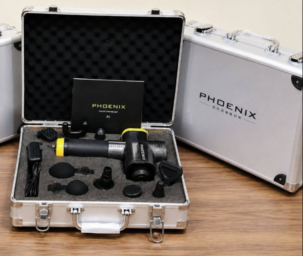 فونكس مساج مسدس تدليك العضلات الاحترافي والأنسجة العميقة PHOENIX