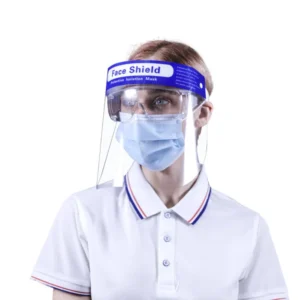 واقي وجه بلاستيكي طبي (Face Shield)