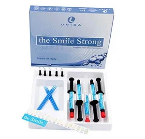 مجموعة التبييض القوية 38٪ من The Smile Strong