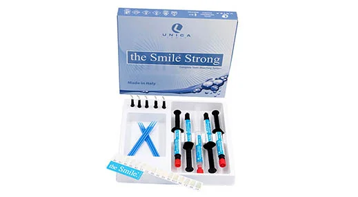 مجموعة التبييض القوية 38٪ من The Smile Strong